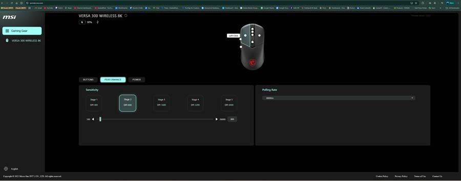 MSI Enters the 8K Polling Rate War with the $60 Versa 300 Wireless 8K